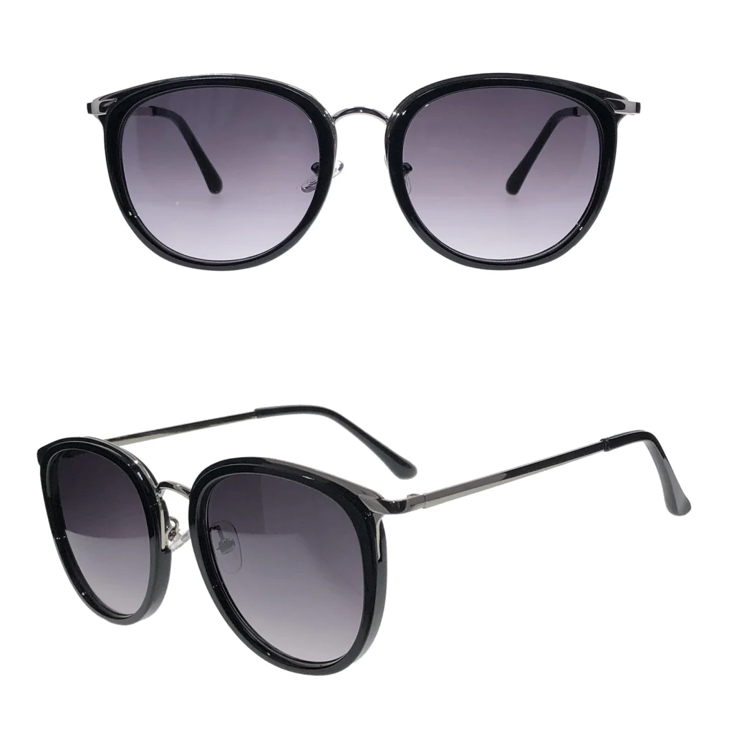 China Supplier PC Metal Fashion Sunglasses for Women